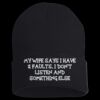 Polylana® ribbed beanie Thumbnail